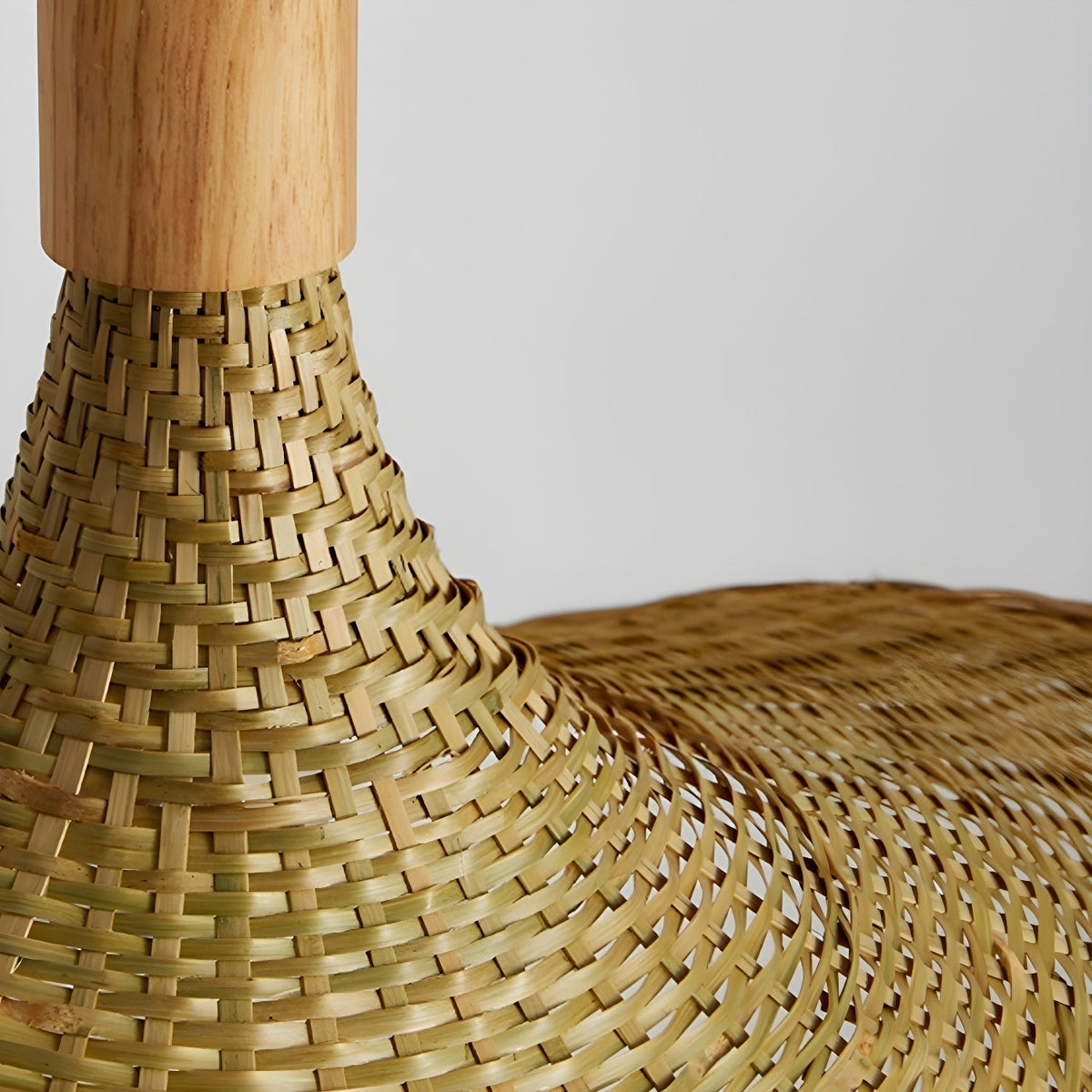 Marona Rattan Vintage Pendelleuchte