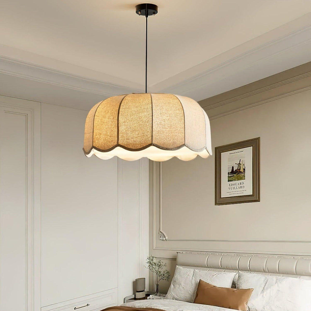Sora Pendelleuchte mit Bananenblatt-Design