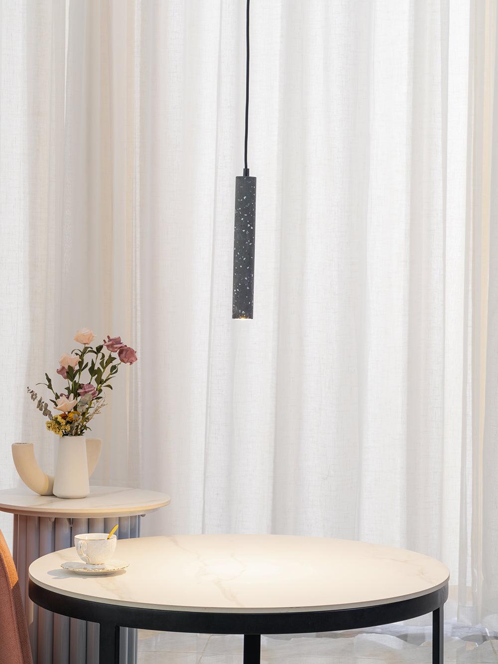 Zarael Terrazzo Pendelleuchte im traditionellen Stil