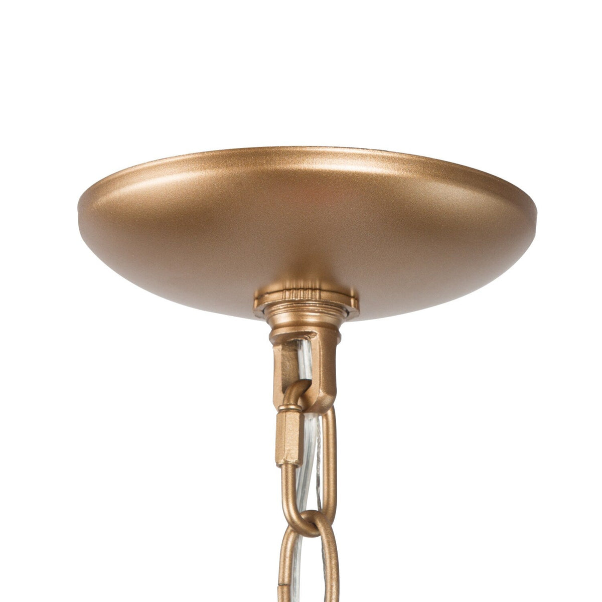 Yrvuvyh Vintage Industrial Luxus Kronleuchter aus Messing mit Kristall