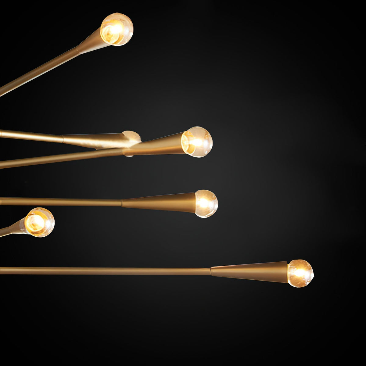 Sifuvyu Kronleuchter aus Messing im modernen minimalistischen Stil aus Metall