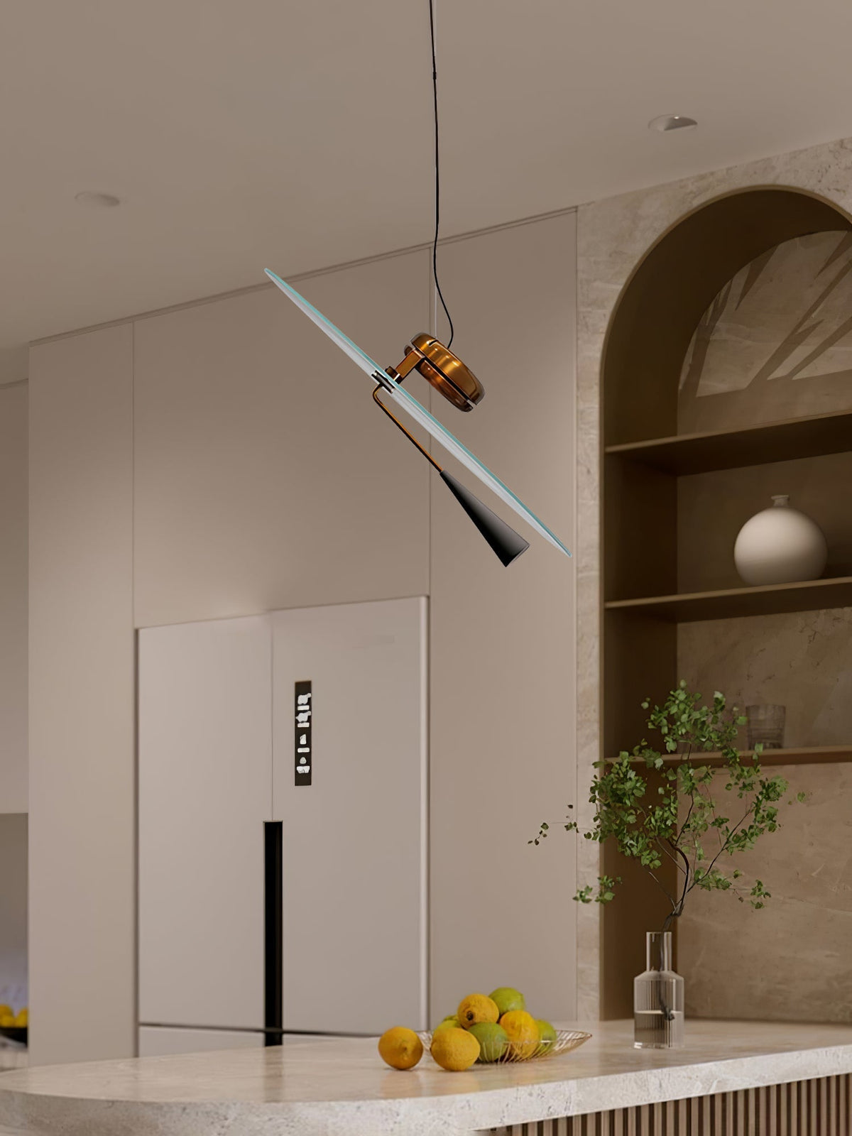 Symirel Premium skandinavische Kunst-Pendelleuchte