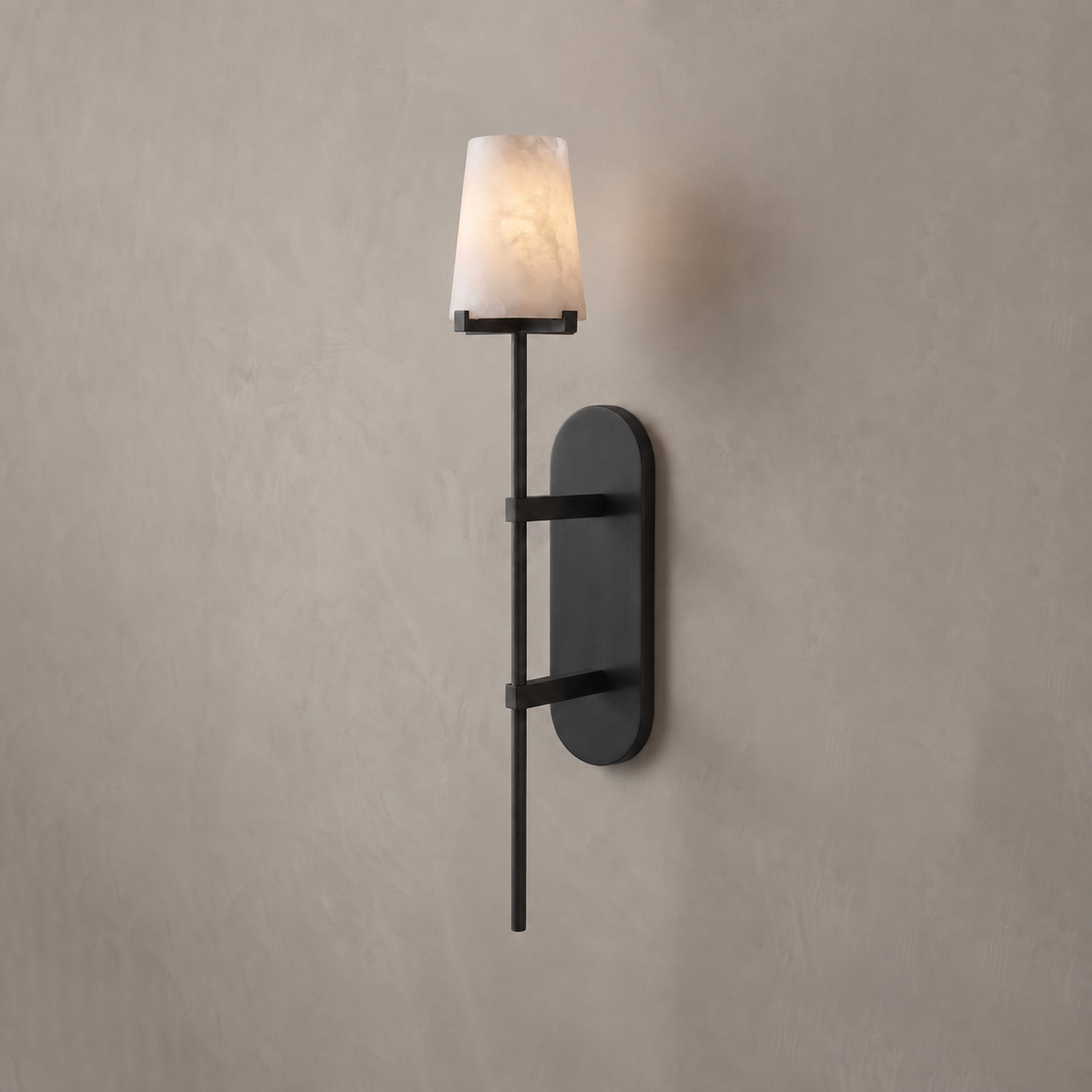 Bexcombe Alabaster-Wandleuchte