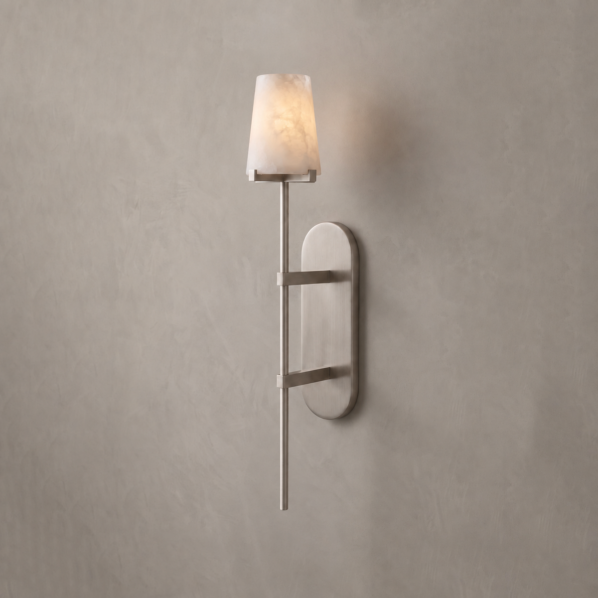 Bexcombe Alabaster-Wandleuchte