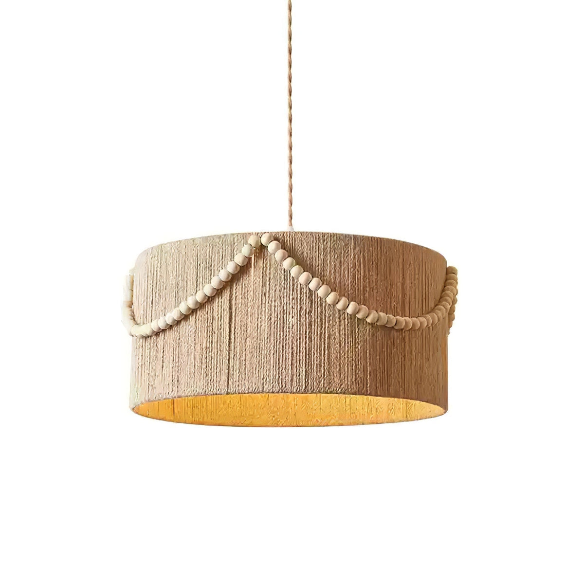 Ershaa Elegance Natürliche Perlen Boho Pendelleuchte