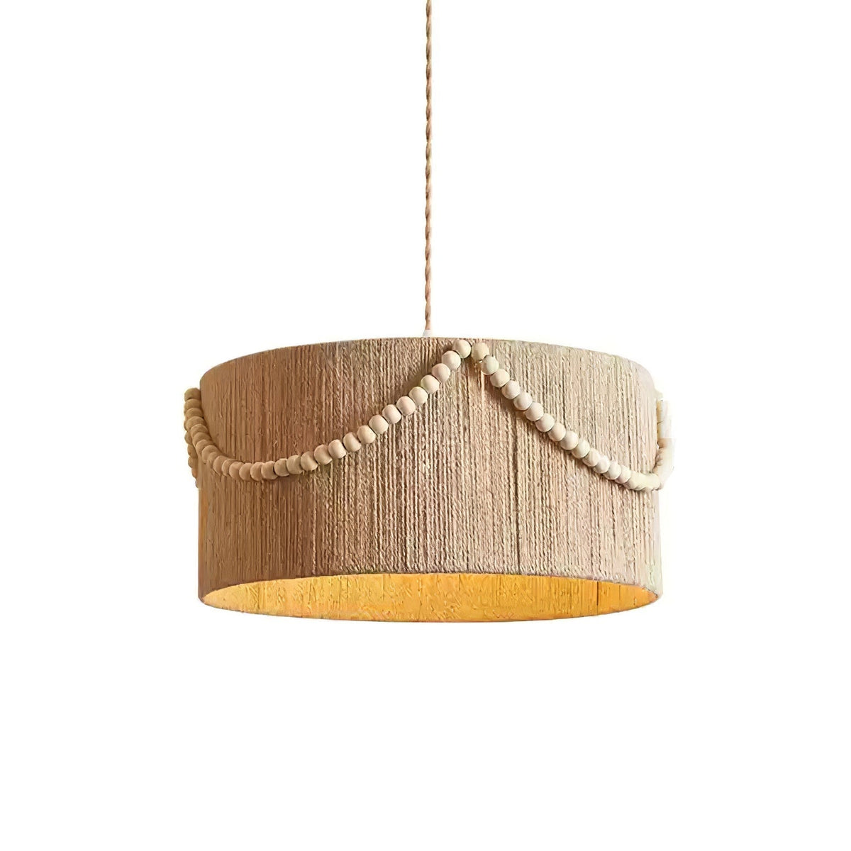 Ershaa Elegance Natürliche Perlen Boho Pendelleuchte