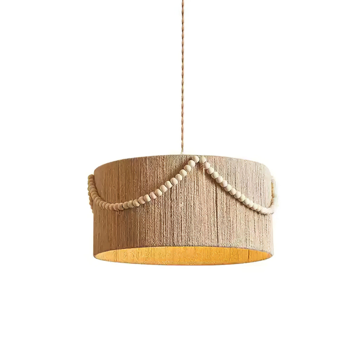 Ershaa Elegance Natürliche Perlen Boho Pendelleuchte