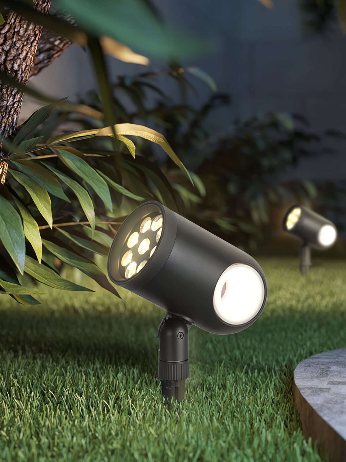 Bluxyn Spike Einstellbare Landschafts-Spotlight