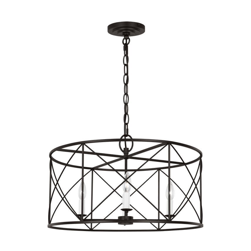 Waegnuvyu Kronleuchter im modernen minimalistischen Vintage-Industrial-Stil aus Metall