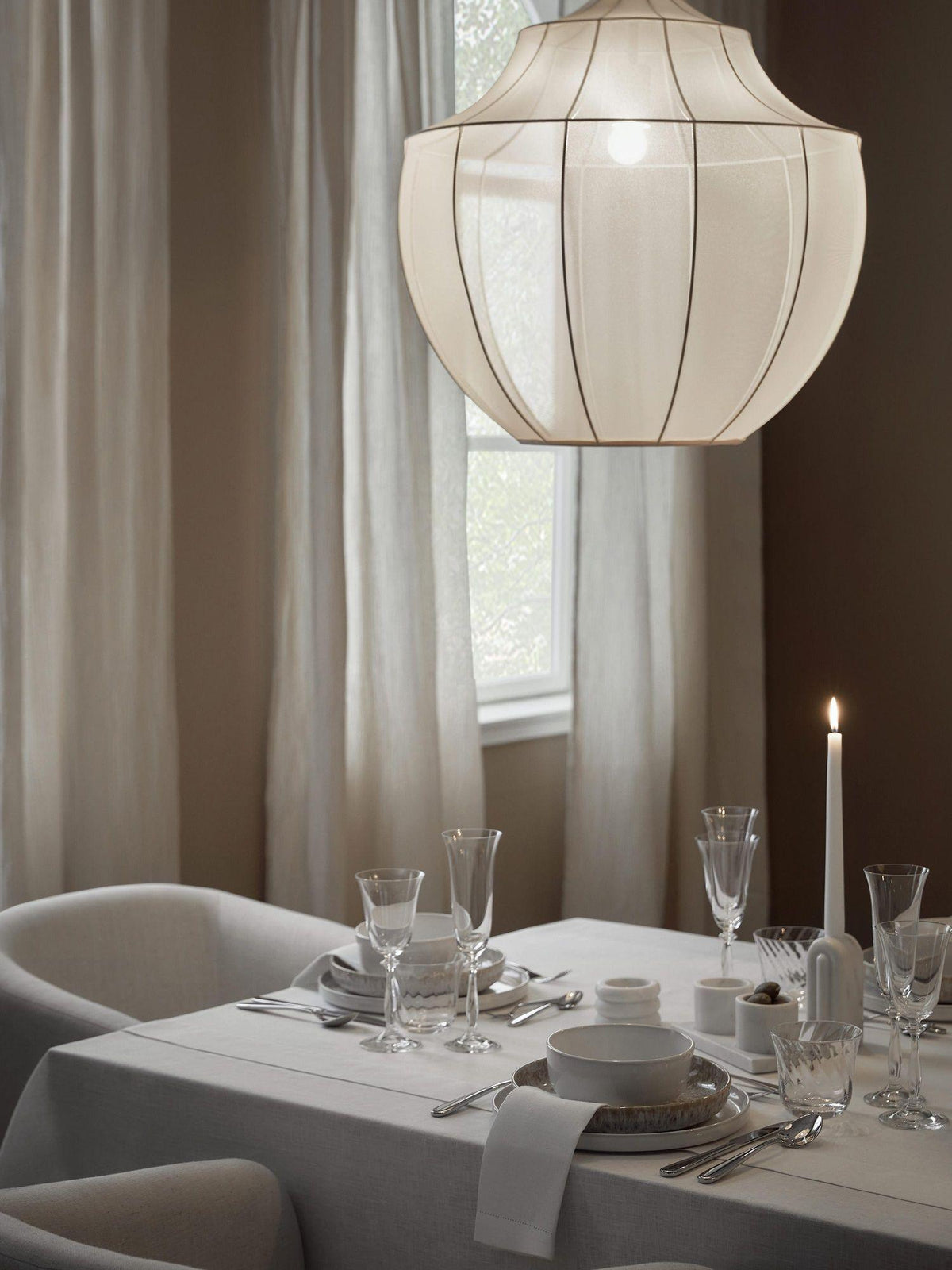Frigen Premium Elegance Mesh-Stoff-Pendelleuchte