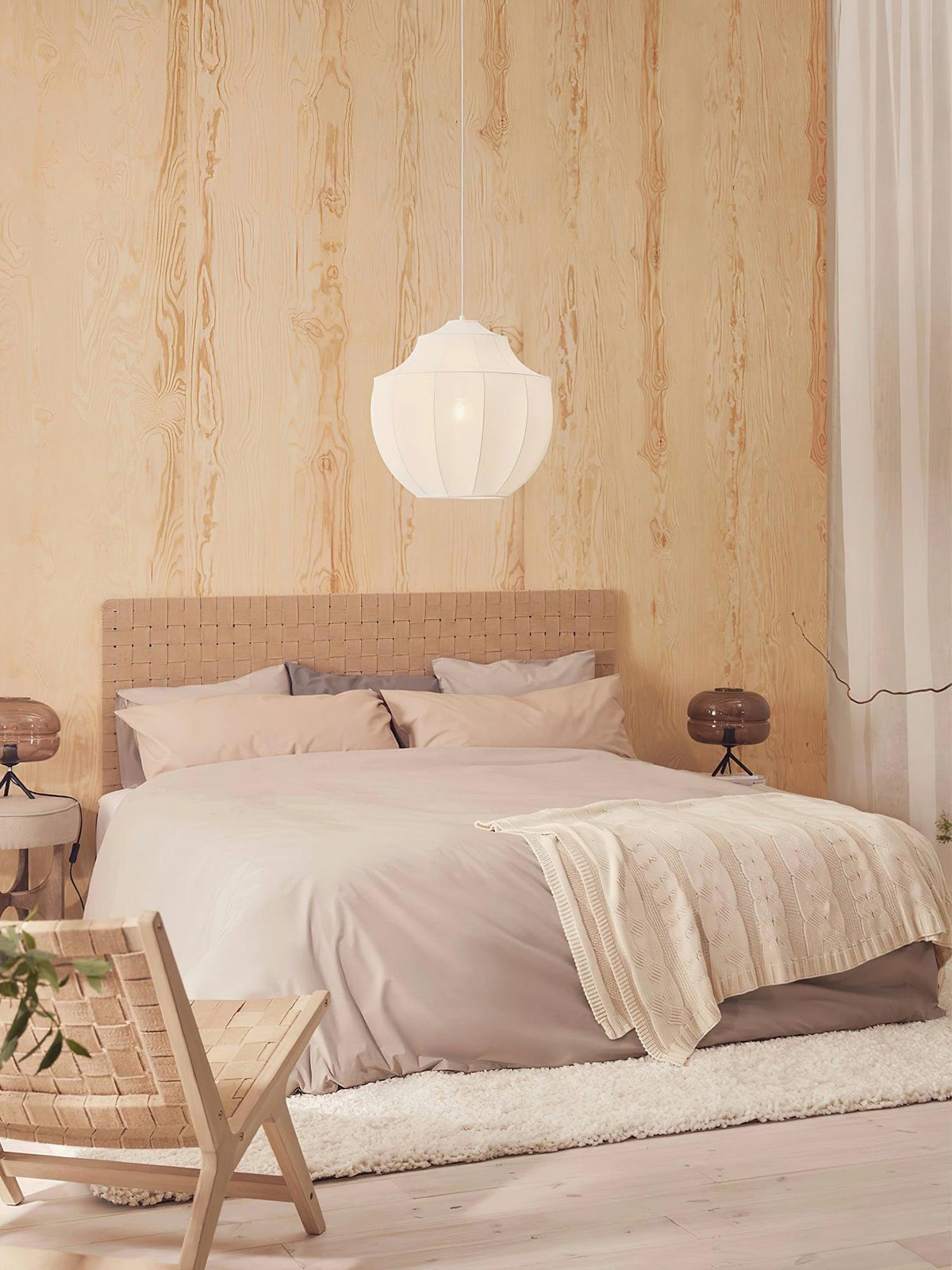Frigen Premium Elegance Mesh-Stoff-Pendelleuchte