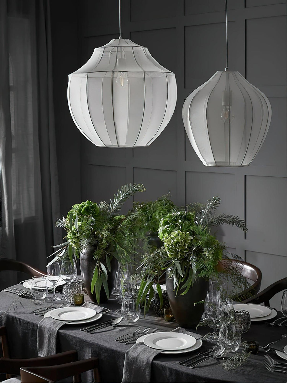 Frigen Premium Elegance Mesh-Stoff-Pendelleuchte