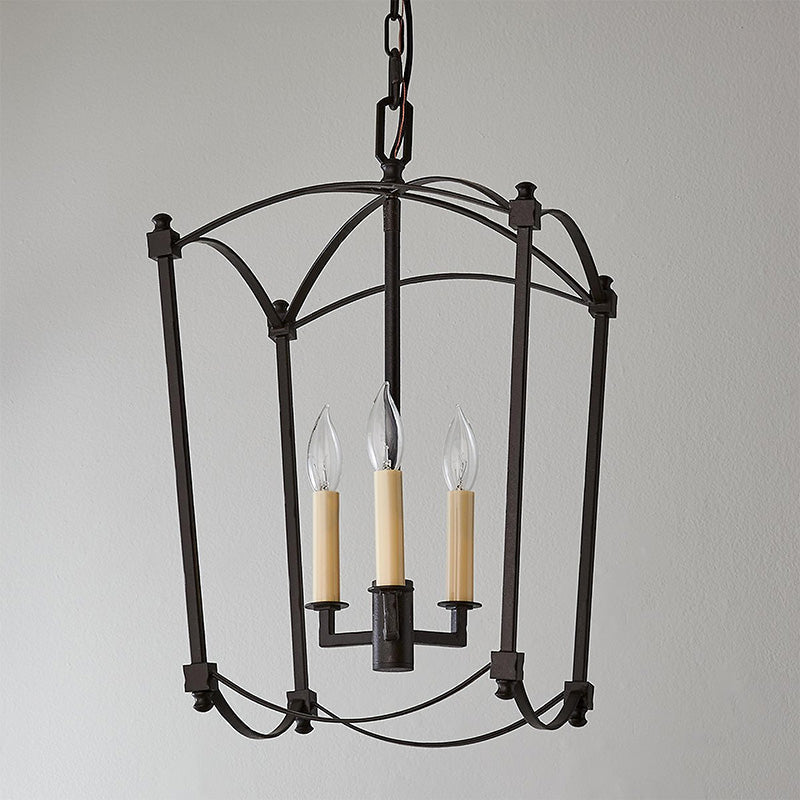 Xenuvyu moderne minimalistische industrielle schwarze Metall-Pendelleuchte