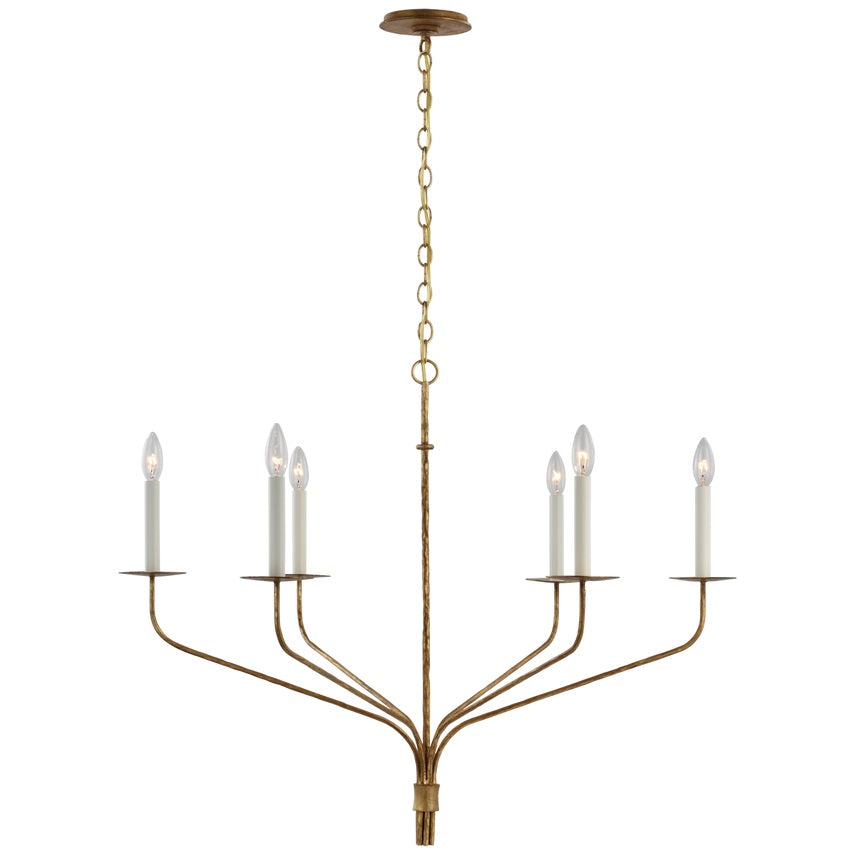 Caeluvyh Vintage Industrial Schwarzes Metall Kronleuchter