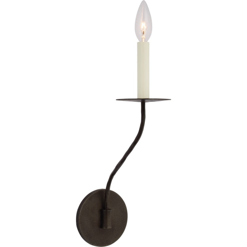 Eirikuvyh zeitgenössische minimalistische Vintage-Industrie-Wandleuchte aus Metall