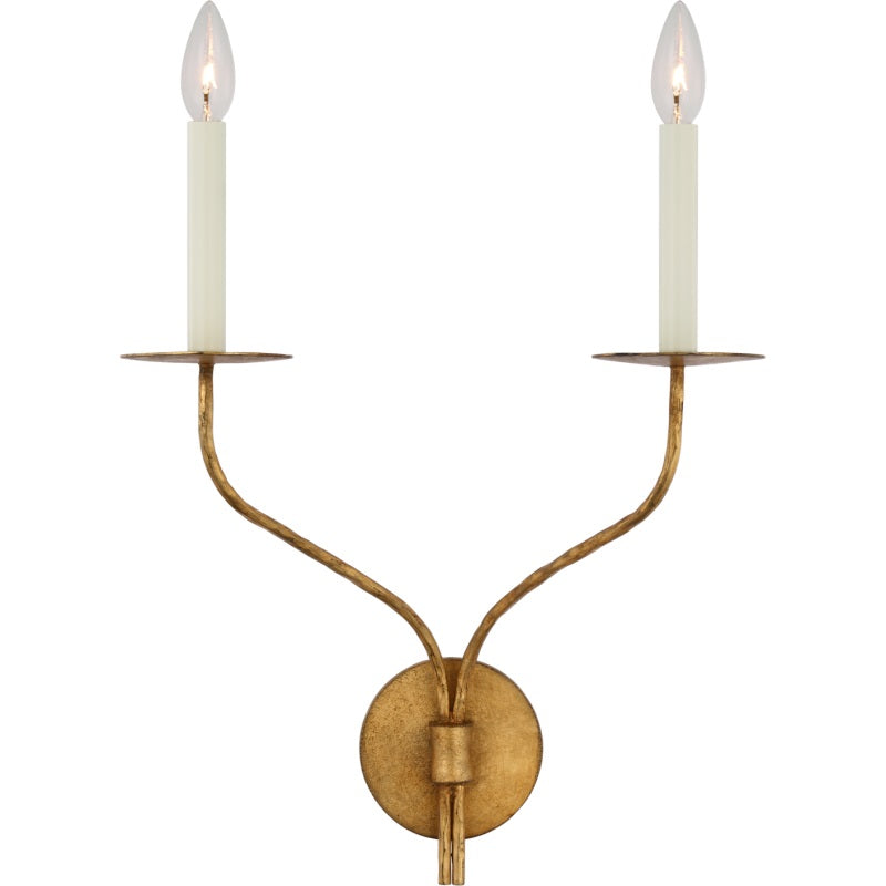 Eirikuvyh zeitgenössische minimalistische Vintage-Industrie-Wandleuchte aus Metall