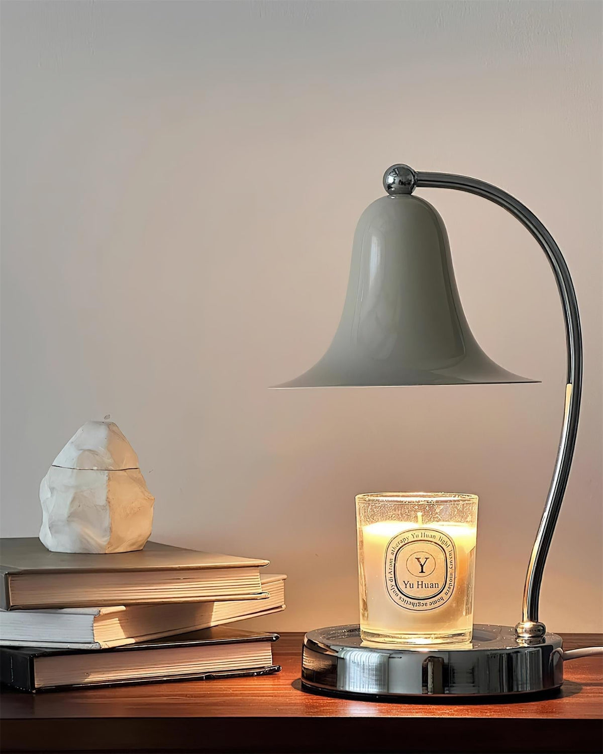 Miririan Kerzenwärmer-Tischlampe