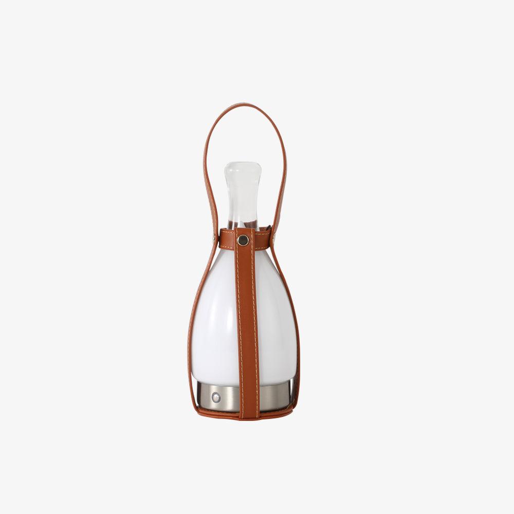 Ales Leder Vintage Tischleuchte