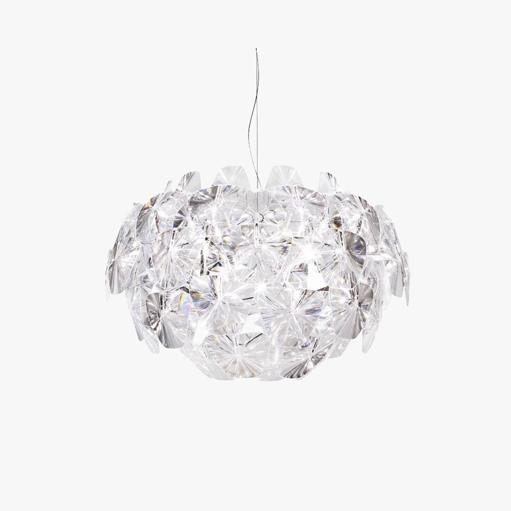 Arisha Design Blume LED Pendelleuchte Metall Acryl Wohnzimmer Schlafzimmer Esszimmer