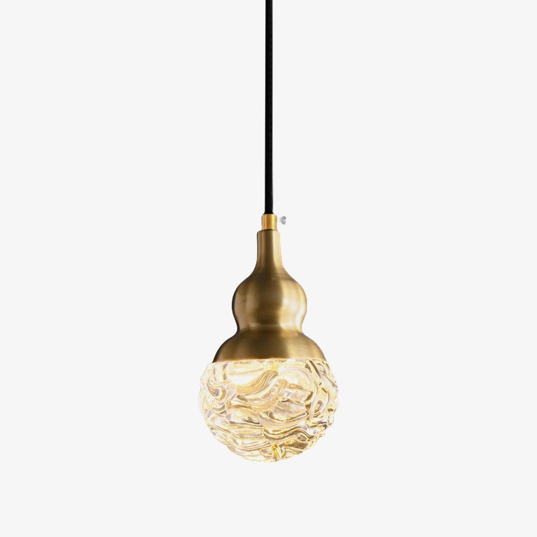 Cove Messing & Glas Glam Pendelleuchte