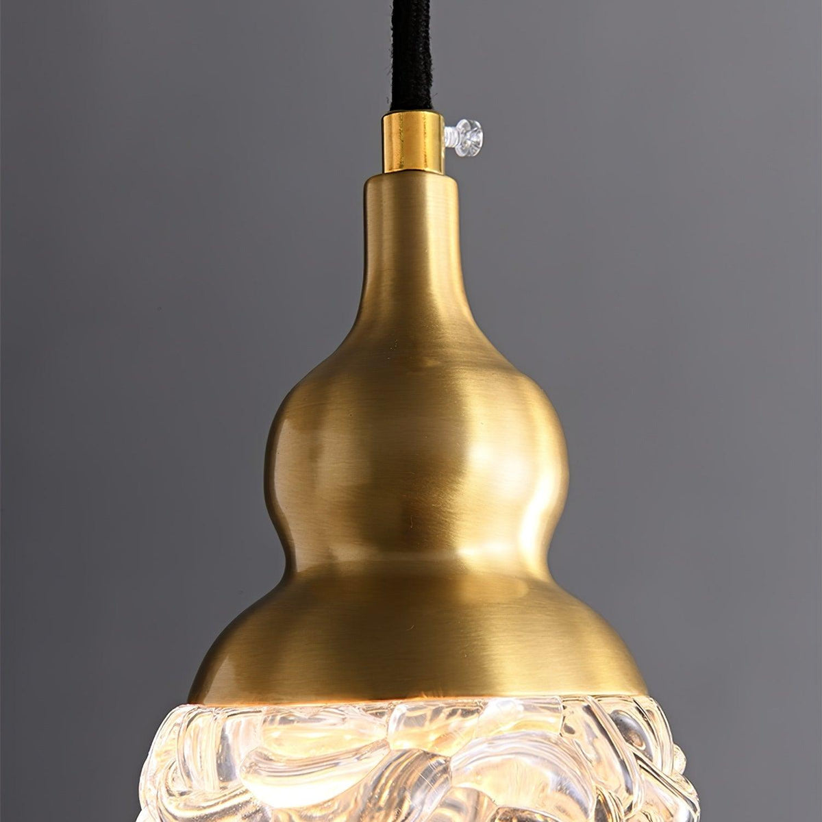 Cove Messing & Glas Glam Pendelleuchte