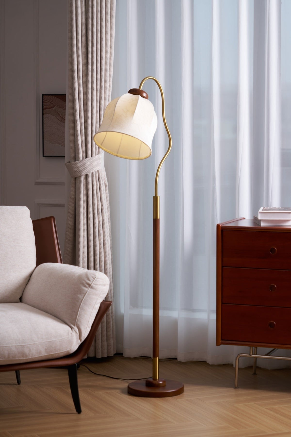 Elveielle Classic Holz Stehleuchte