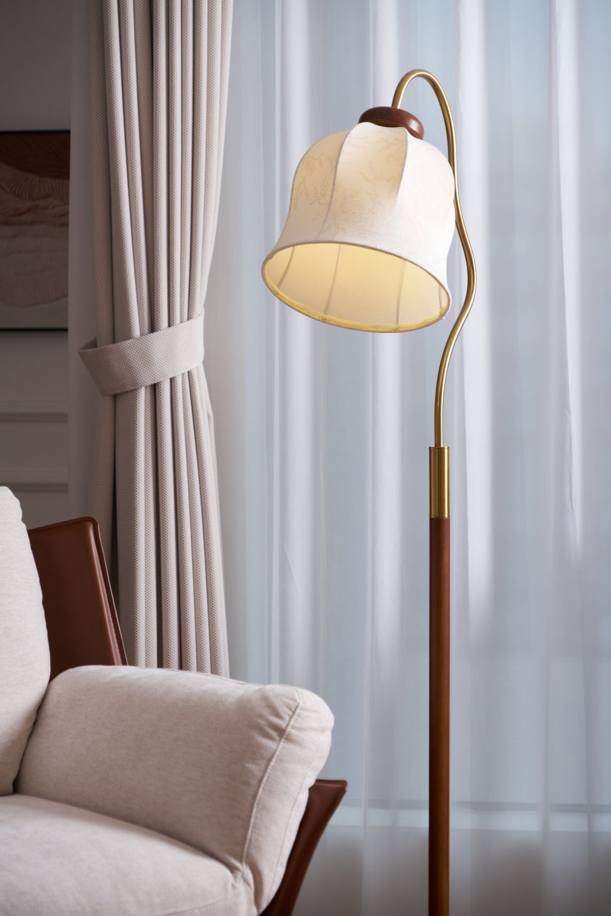 Elveielle Classic Holz Stehleuchte