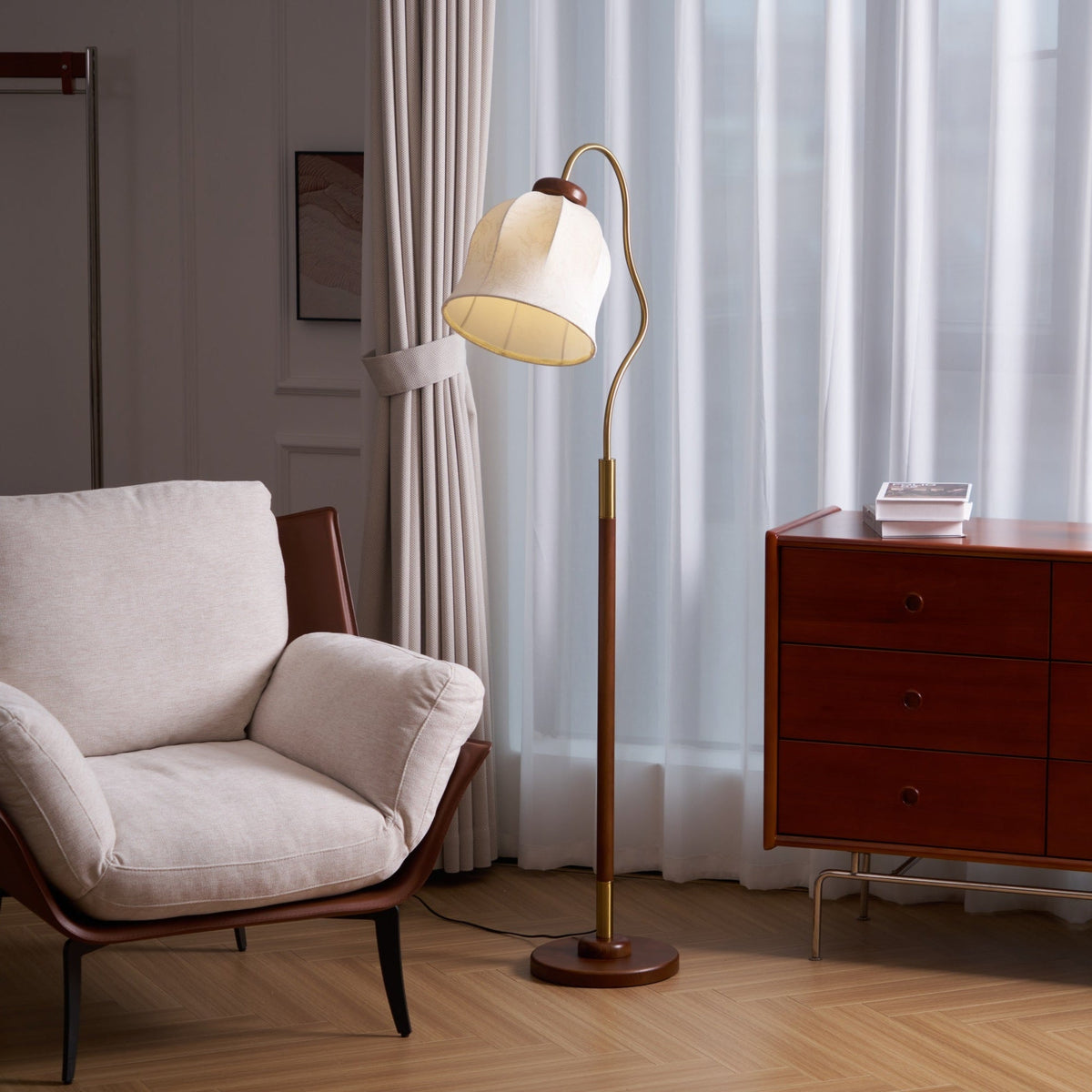 Elveielle Classic Holz Stehleuchte