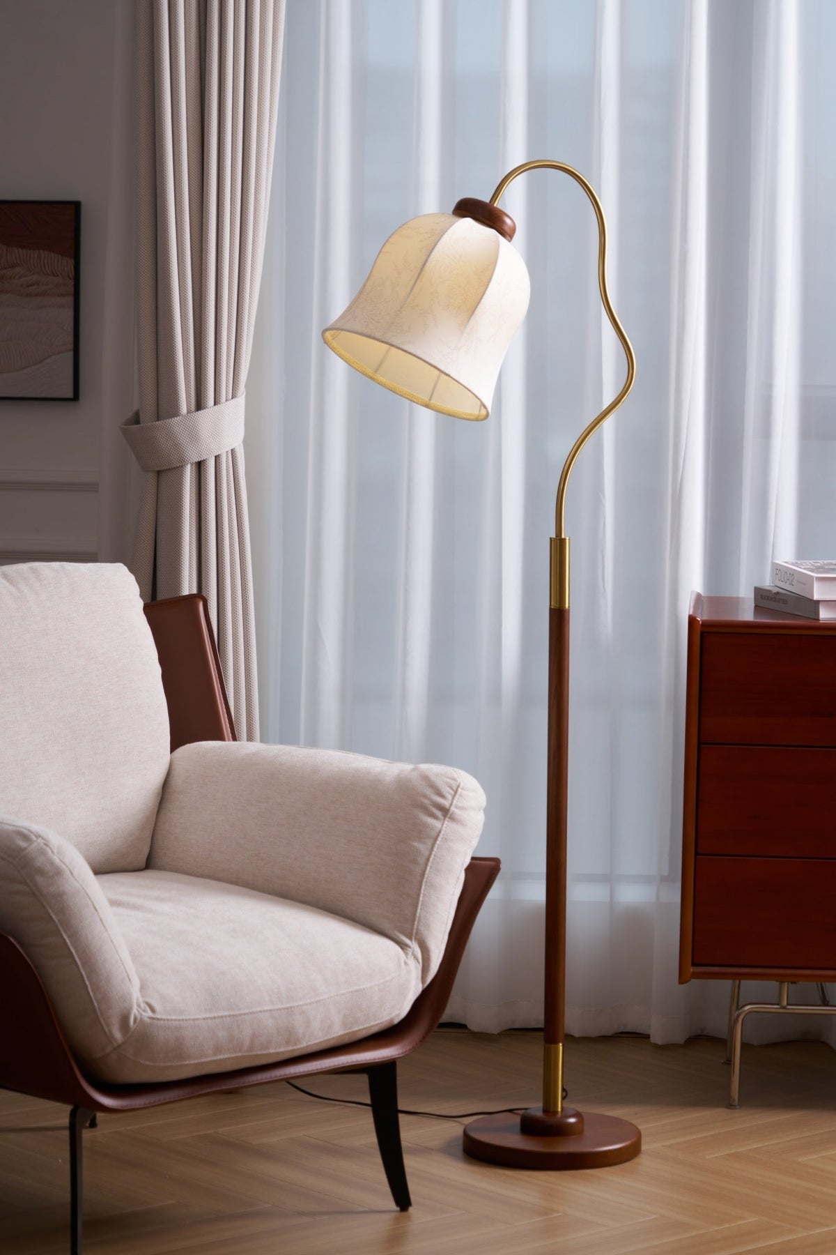 Elveielle Classic Holz Stehleuchte