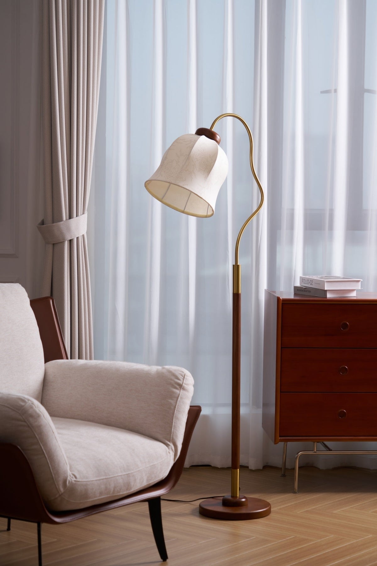 Elveielle Classic Holz Stehleuchte