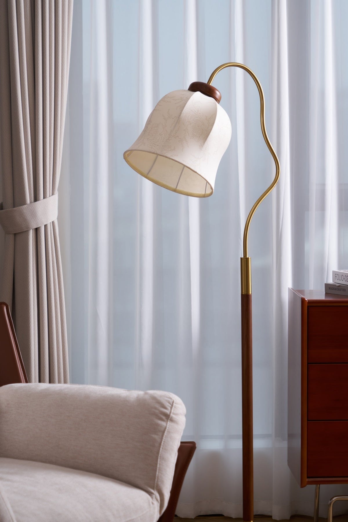 Elveielle Classic Holz Stehleuchte