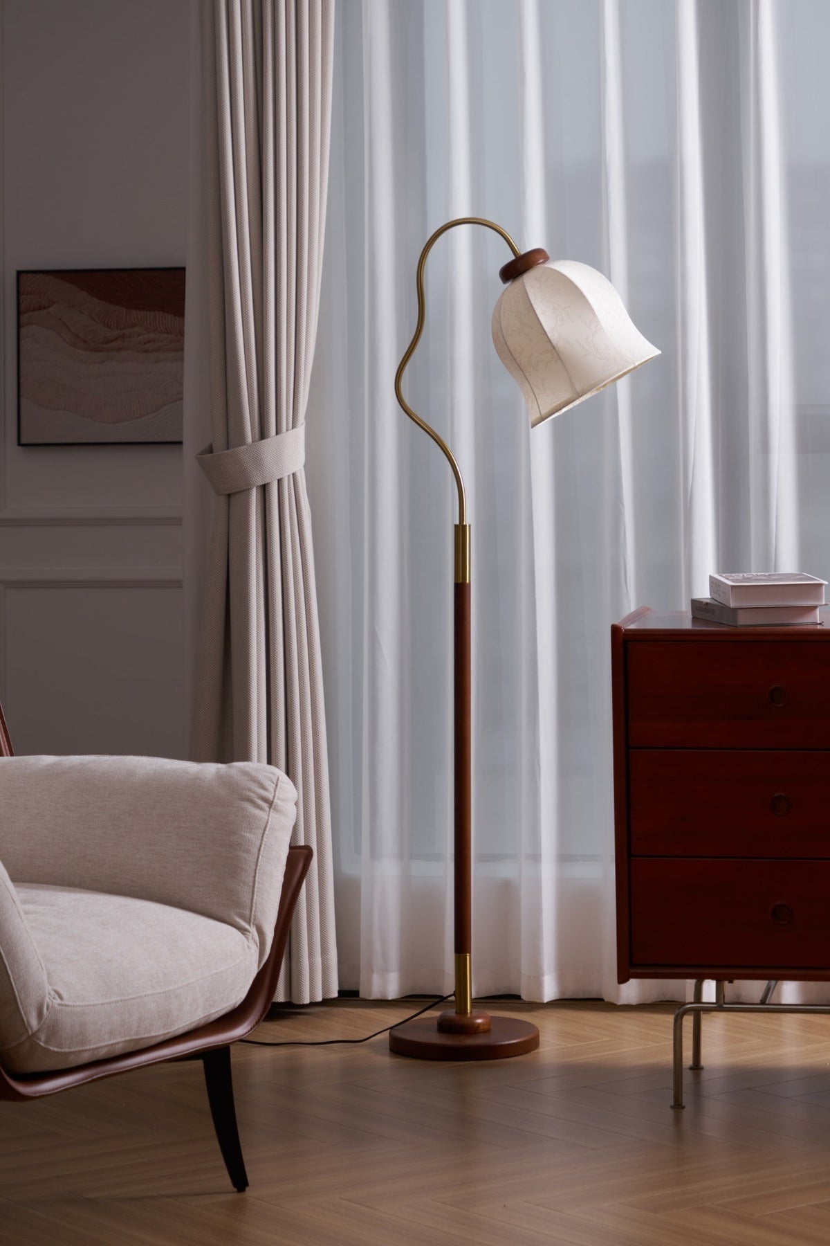 Elveielle Classic Holz Stehleuchte