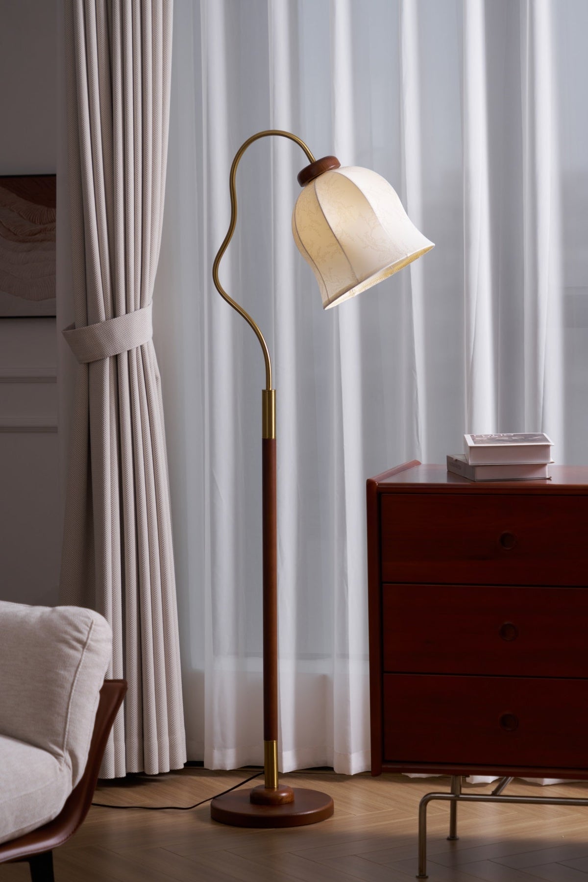 Elveielle Classic Holz Stehleuchte