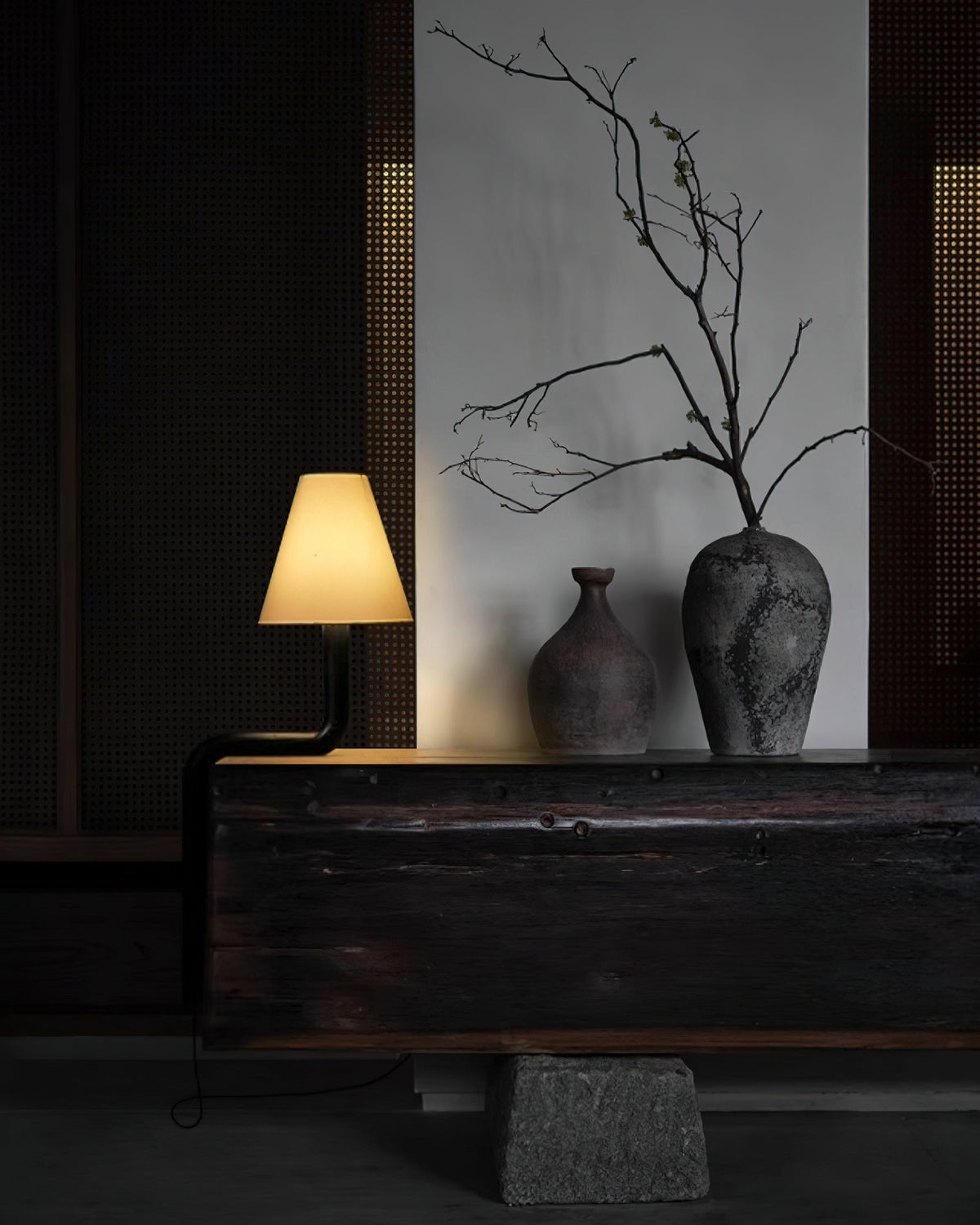 Syleielle Tischlampe aus Holz