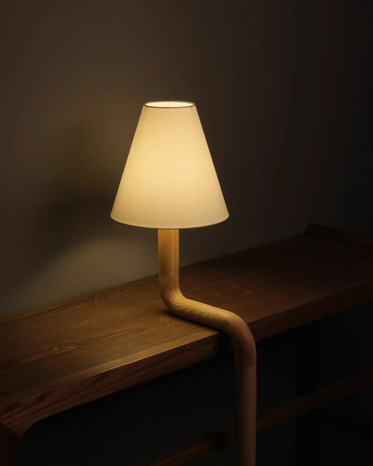 Syleielle Tischlampe aus Holz