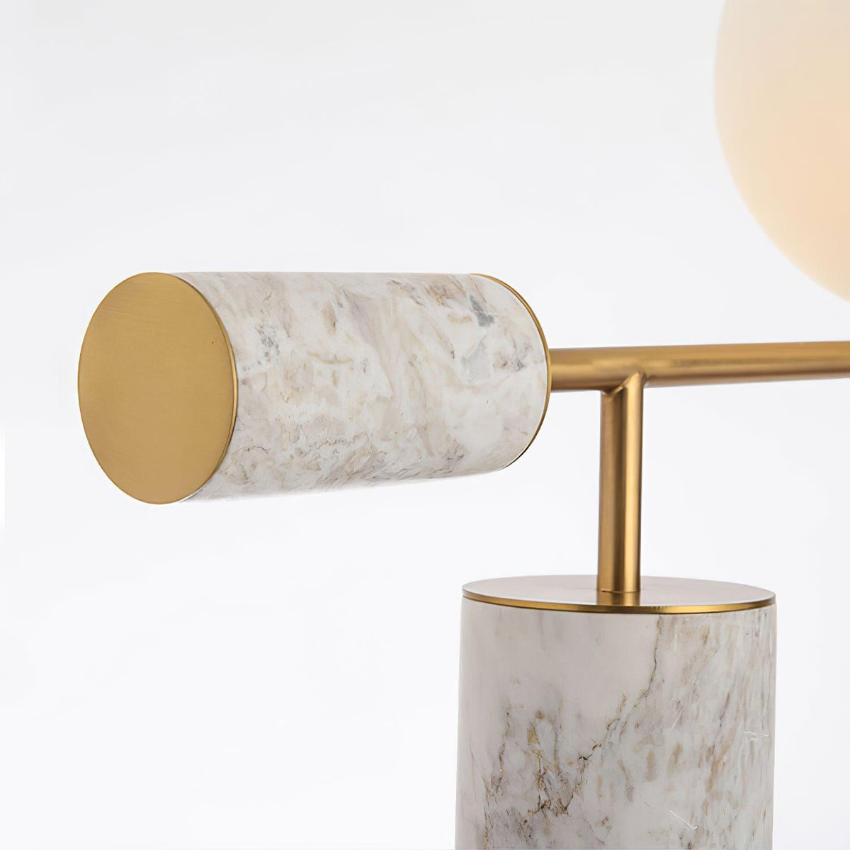 Eurrinion Balancing Marmor-Tischleuchte