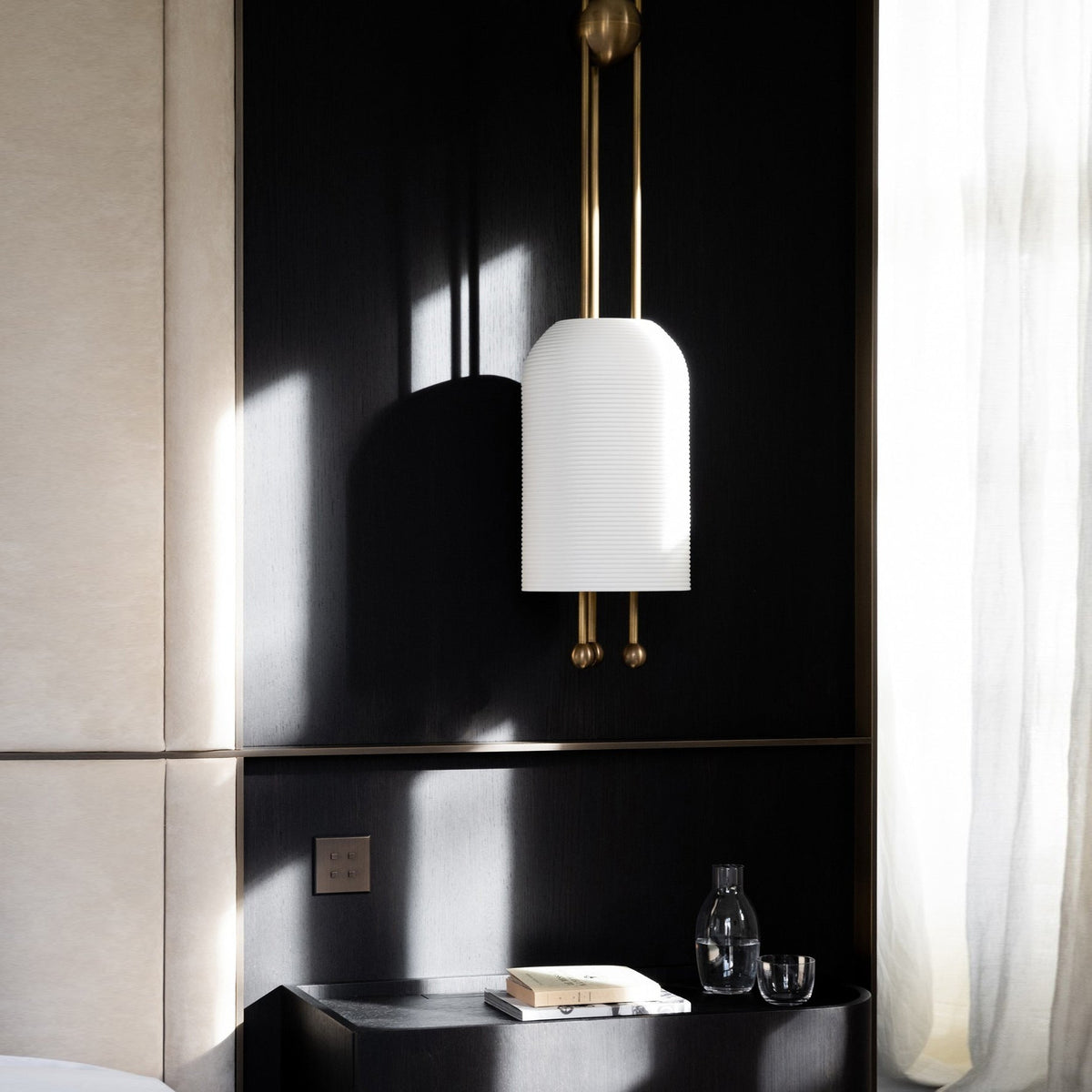 Qir Traditionelle Eleganz Pendelleuchte aus Glas