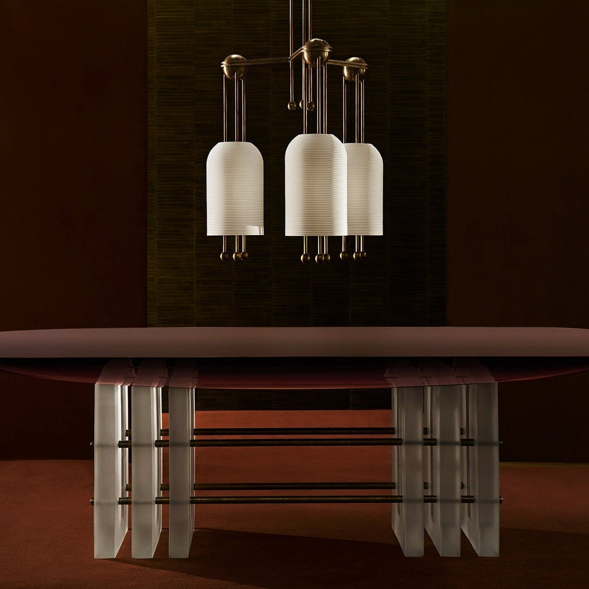 Qir Traditionelle Eleganz Pendelleuchte aus Glas