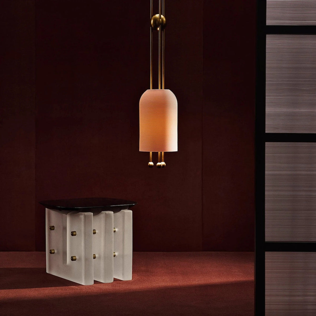 Qir Traditionelle Eleganz Pendelleuchte aus Glas