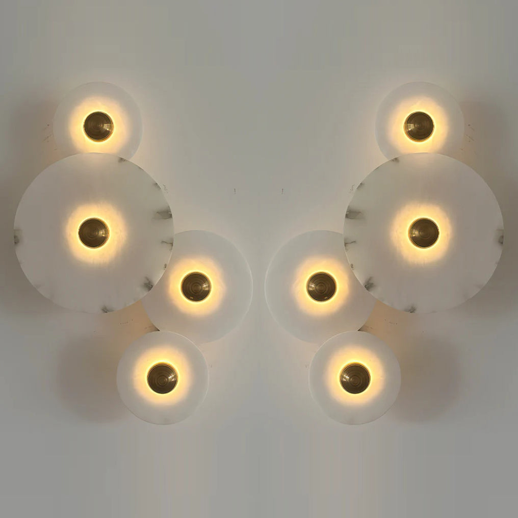 Slender Wandleuchte Alabaster modern Minimalistisch