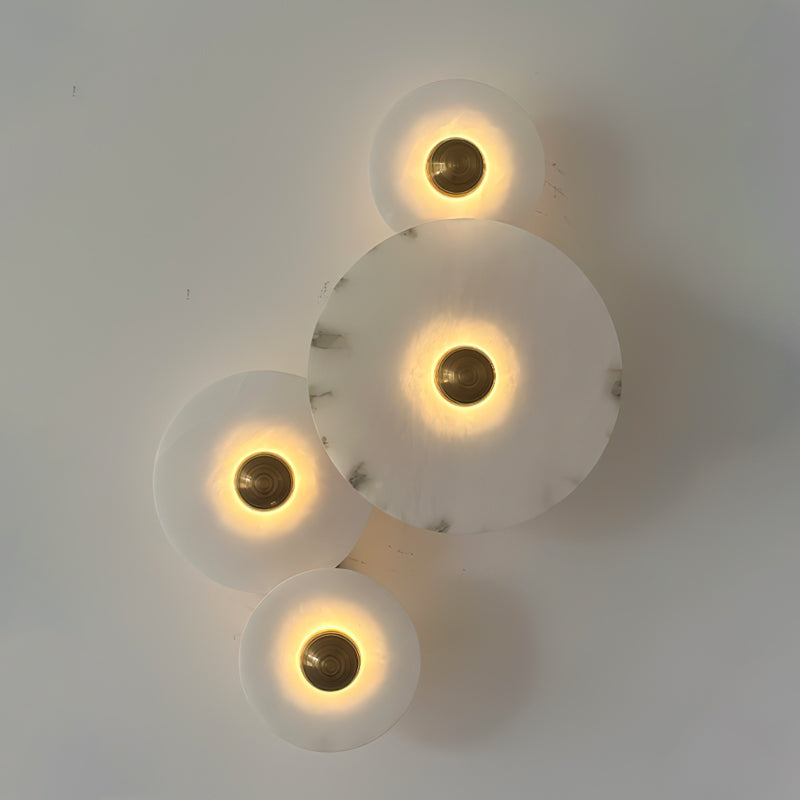 Slender Wandleuchte Alabaster modern Minimalistisch