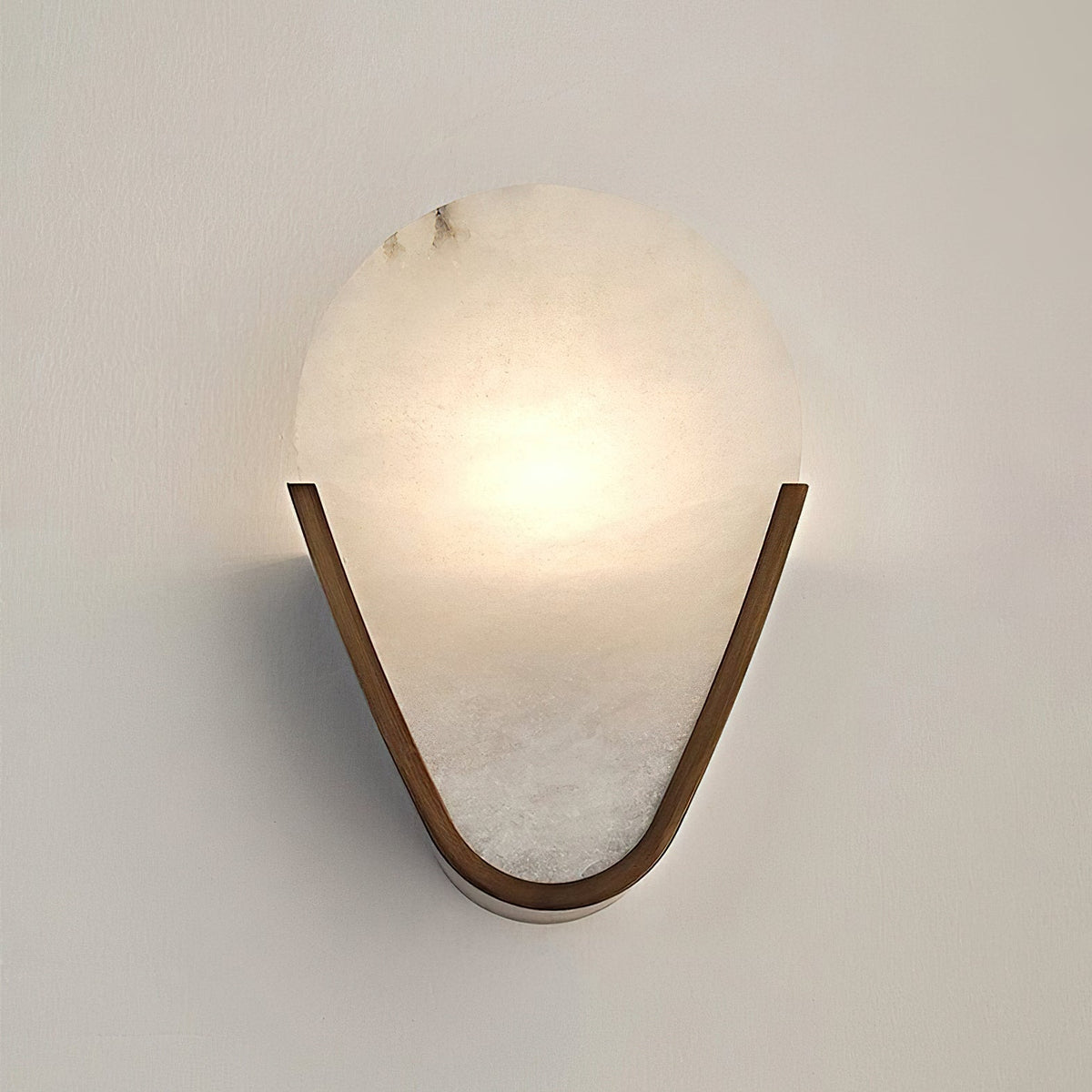 Bernina Alabaster-Wandleuchte