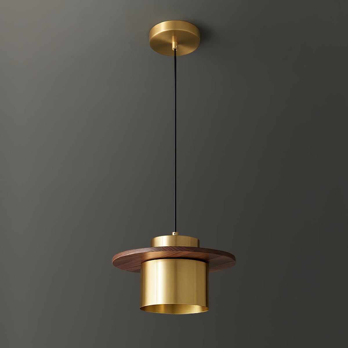 Auririra Industrielle Pendelleuchte aus Messing