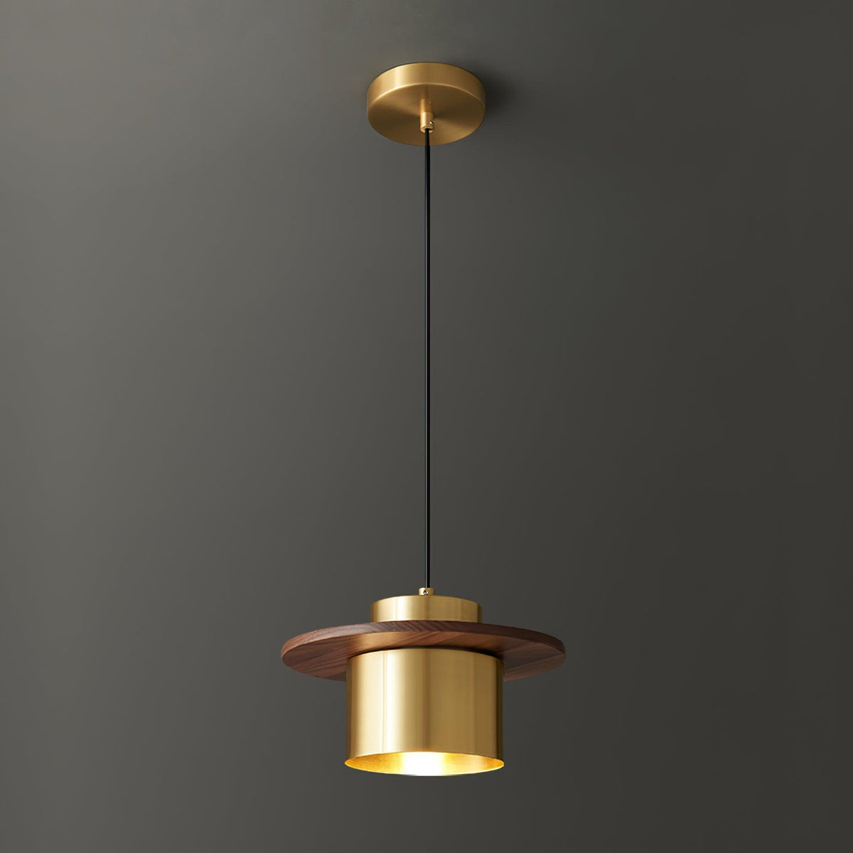 Auririra Industrielle Pendelleuchte aus Messing