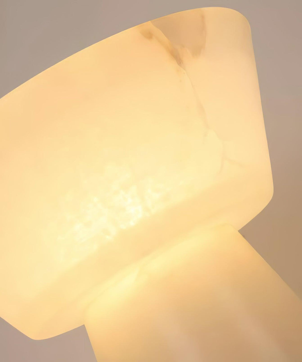 Ane Pedestal Alabaster Tischleuchte