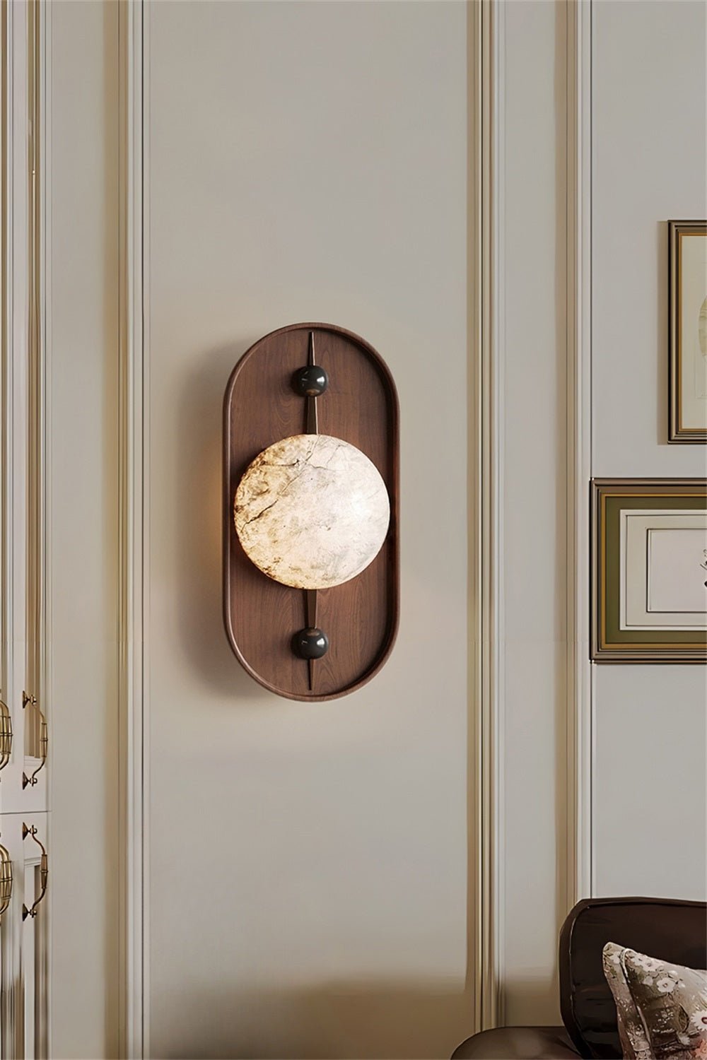 Bodhi Alabaster-Wandleuchte