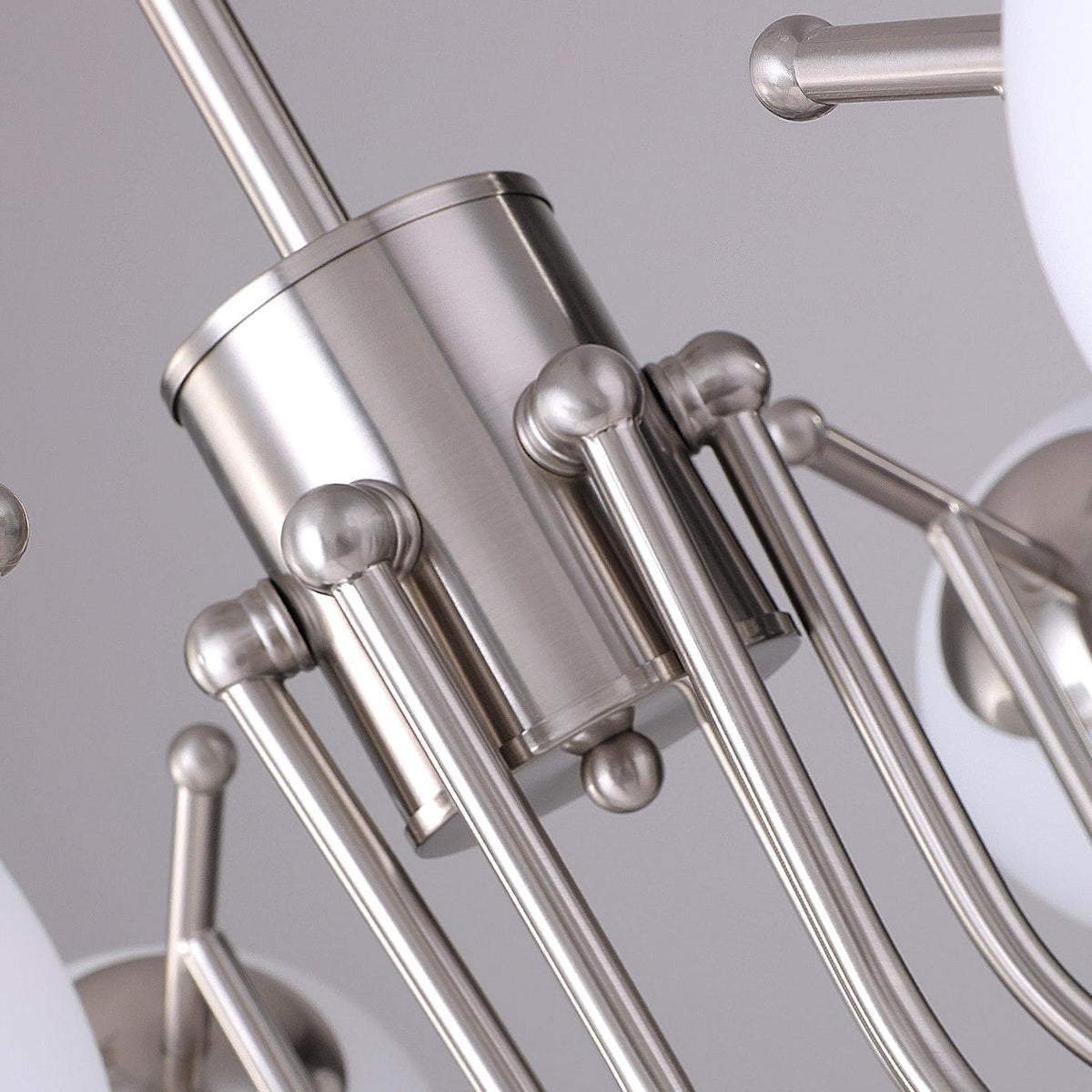 Tave Kronleuchter Kugel Chrom modern