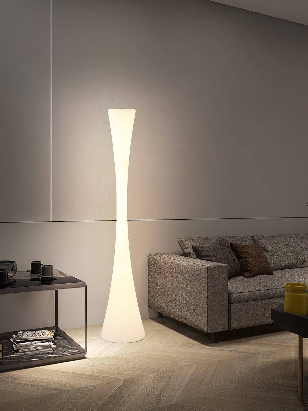 Orelanora Stehleuchte Weiß modern