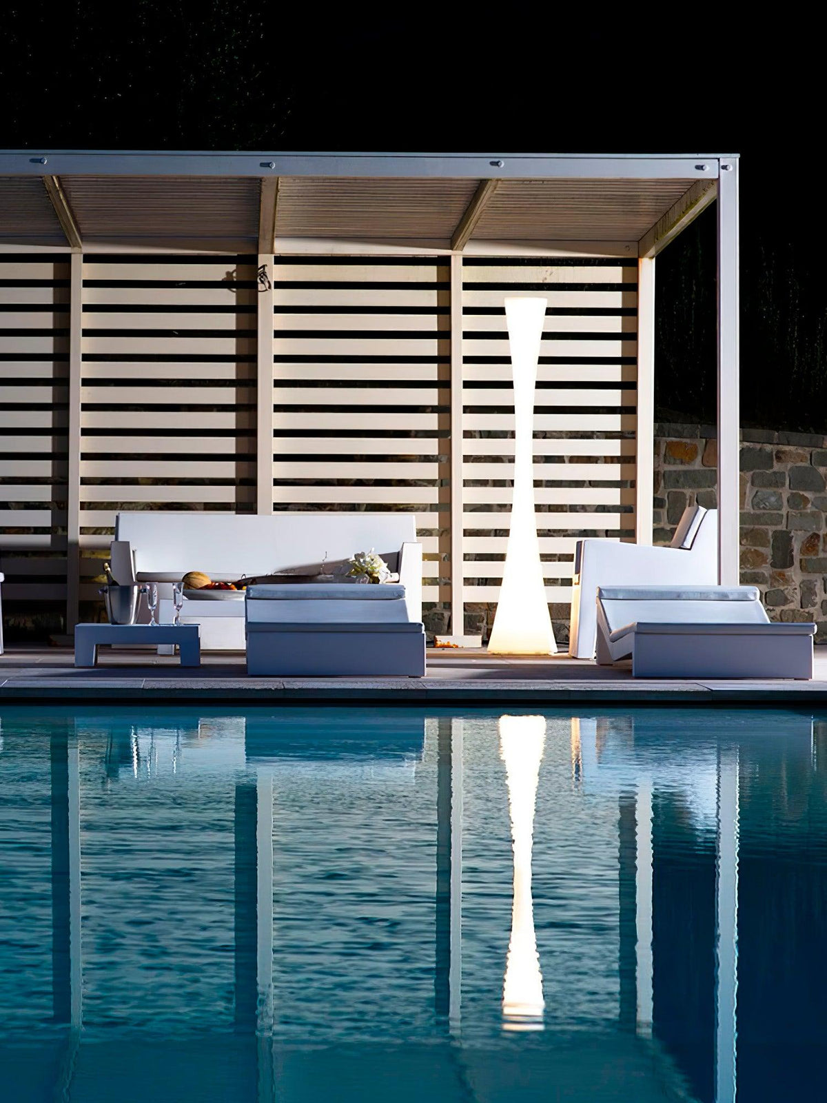 Orelanora Stehleuchte Weiß modern