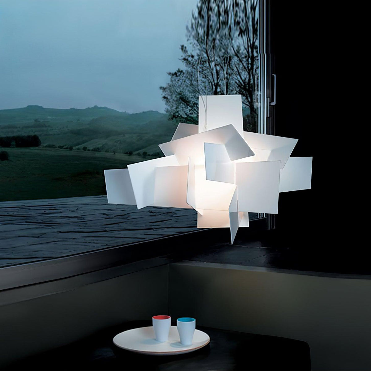 Ultalus Origami Stern-Pendelleuchte